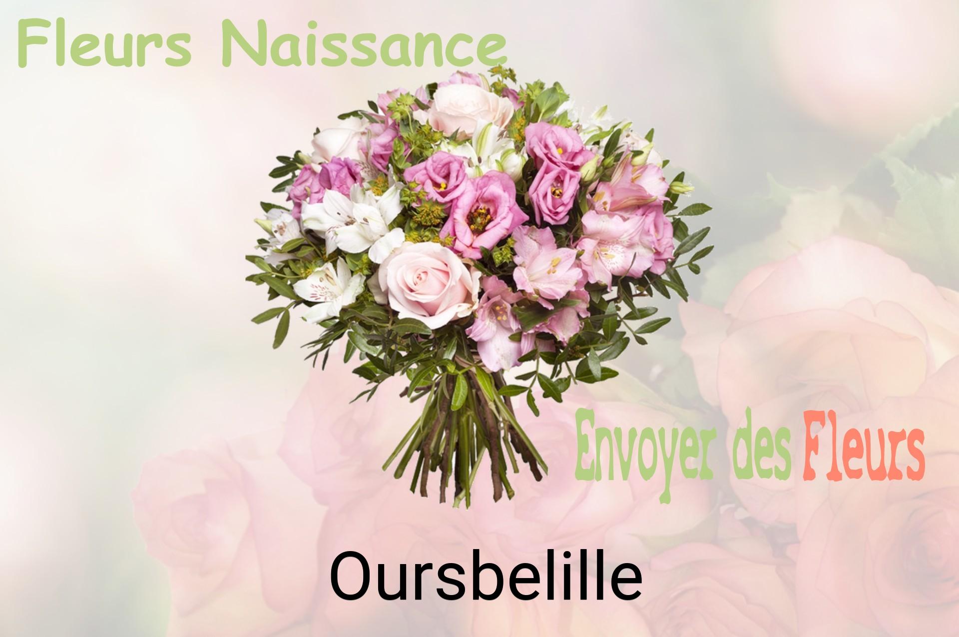 Bouquet de fleurs de naissance livré à Oursbelille